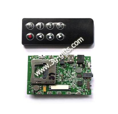 DVR main board(D1 video),with IR remote controller and RF recmote controller