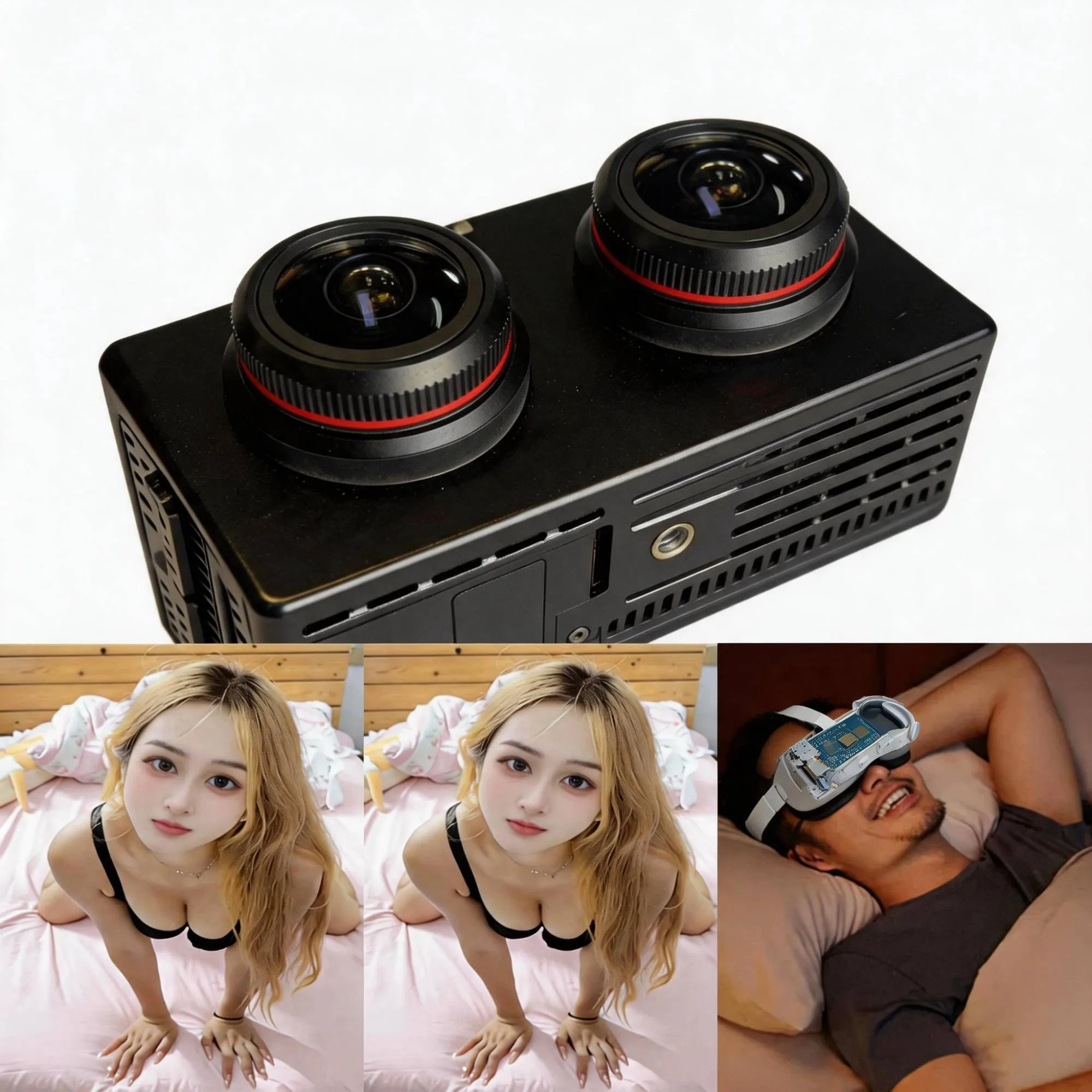 8K VR180 Stereo Camera