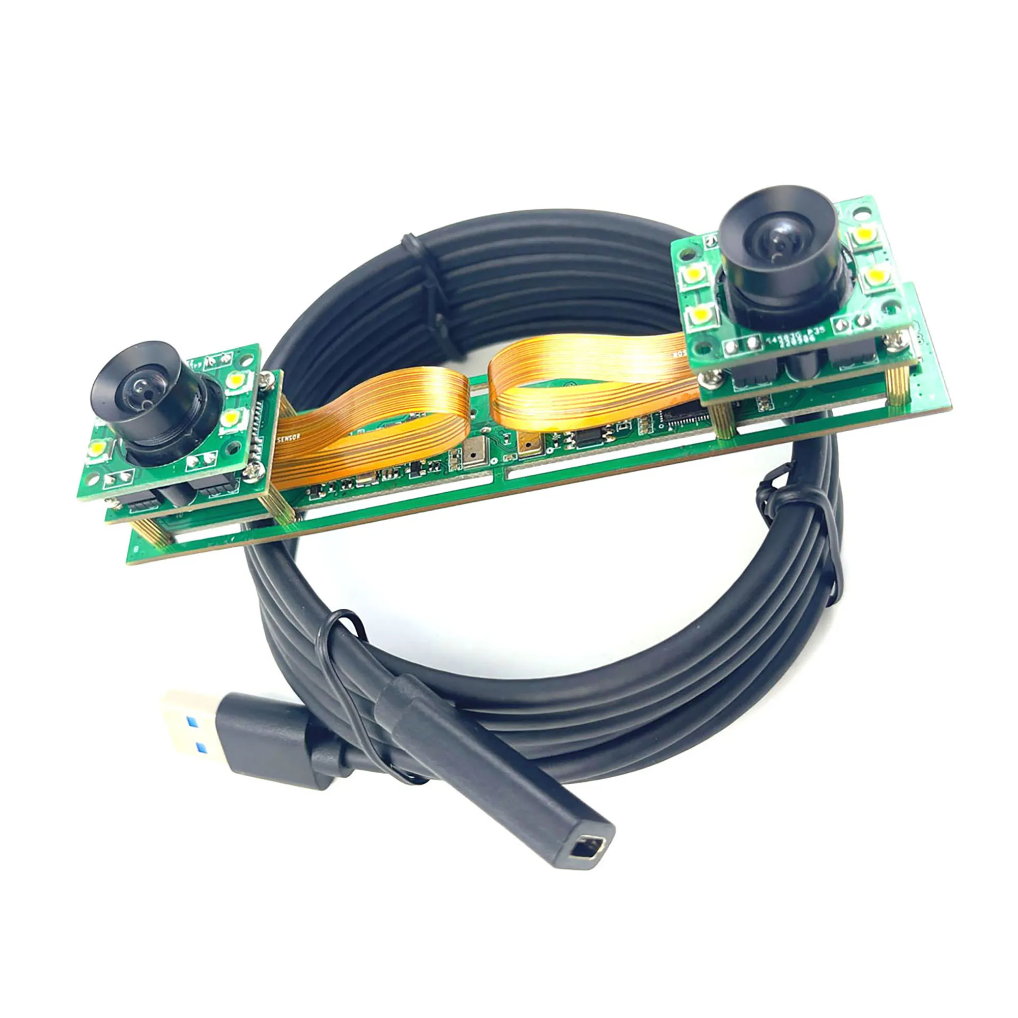 Synchronized Dual Lens USB Camera Module-2×1080P