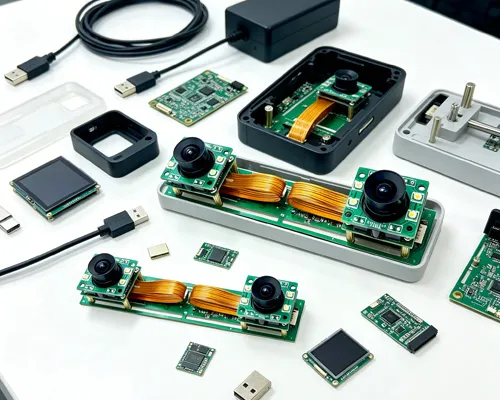 Synchronized Dual Lens USB Camera Module-2×1080P