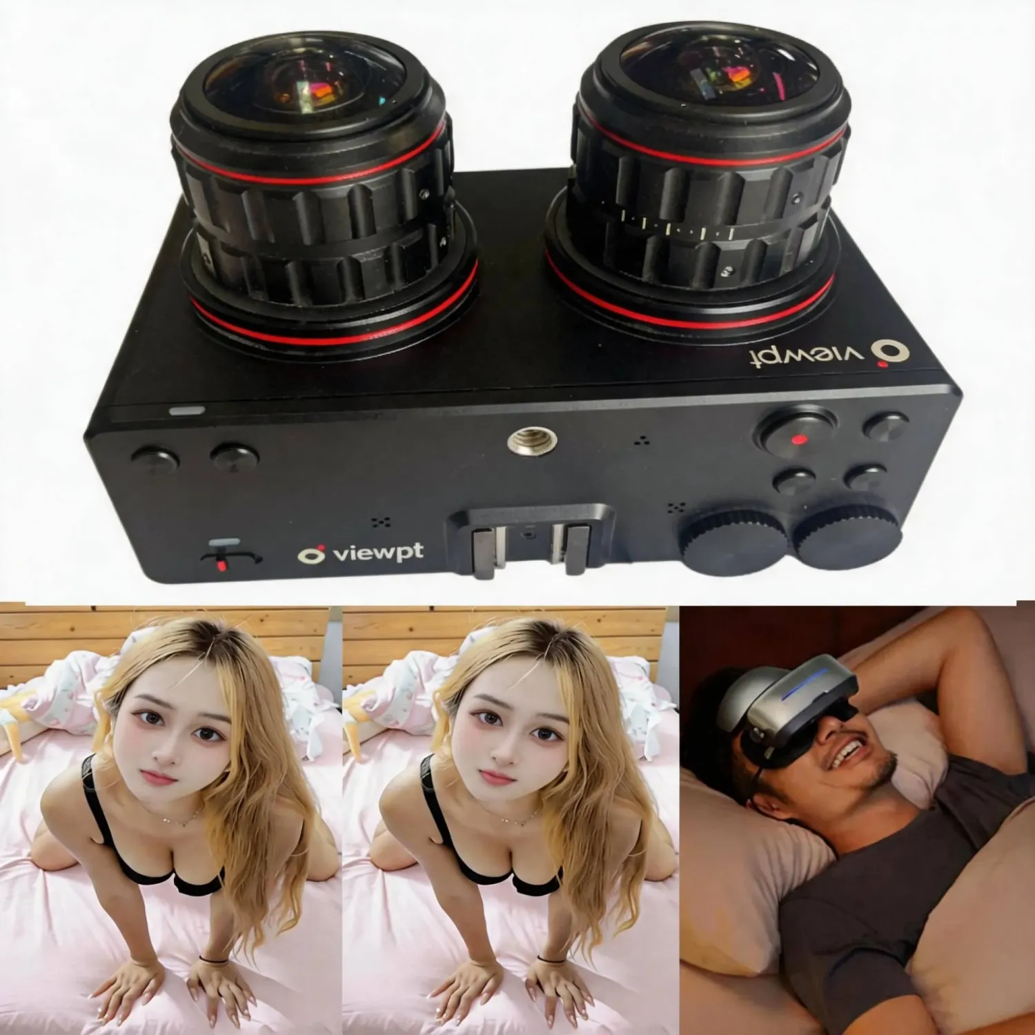 8K VR180 Stereo Camera Pro