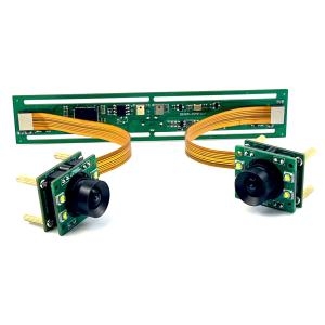 Built In Audio 1920 X 1080P X 2 3D VR Stereo Video Synchronization Dual Lens USB Camera Module